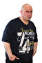 Men's Large Size Relaxed Vibe V-Neck T-Shirt - 3