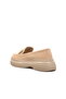 Beige Suede Polyurethane Women's Flat Casual Casual Shoes - 4