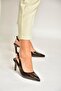 Y572099760 Brown Rustic Stiletto Heel U Women's Shoes - 4