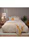 Eftelya Sarı Single 100% Cotton Duvet Cover Set - 2