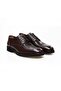 Brown Lace-Up Genuine Leather Men's Shoes