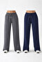 Women's 2-Piece Modal Wide-Leg Lace-Up Sweatpants