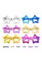 Star Shaped Party Glasses 12 Pieces – 6 Colors (Without Glass) - 2