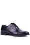 - Genuine Leather Black Color Men's Classic Shoes - 1539 - 2