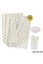 Gold Polka Dot Pack Pelur Paper, Decorative Gift Wrapping and Packaging Paper 70X100 Cm, 1 kg ~ 65 Pieces