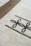 Nostra Ecru Embroidered 2-Piece 100% P Cotton Bath Mat Set, Washable - 3