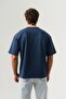 تي شيرت رجالي 100% قطن Oversize Basic ذو ياقة دائرية - 3