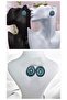 Natural Stone Blue Look Polymer Clay & Epoxy Design Nail Earrings (Nail Stainless Steel) - 4