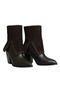 Brown Suede Women's Western Boots - 3