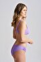 Women's Nova Bikini Set Lilac Thin Ribbed - 4
