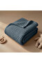 110X110 Waffle Baby Blanket 100% Cotton Soft Breathable Baby Blanket Blanket Si - 4