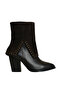 Brown Suede Women's Western Boots - 2