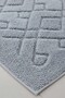 Geometric Patterned 2-Piece Bathroom & Toilet Mat Set of Cotton - 5