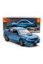 Motormax Subaru Impreza Wrx Sti 1:24 Scale Blue Metal Model Car - Opening Doors and Hood - 2