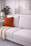 4-Piece Throw Pillow Cover Cotton Textured Soft Sofa Backrest Gift Can Be Customized with Punching - 2