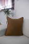 4-Pack Cotton Textured Woven Cushion Cover Coffee - 3