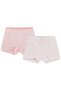 Civil Girl's Ribbon Boxer Set of 2 |   Lycra Single Jersey Printed |   School Nursery and Daily Use