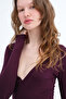 Tie-Back Long Sleeve Blouse B1892 - 3