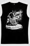 Limp Sneakers Black Cut Sleeve |   Sleeveless Men's Tshirt |   Athlete - 2