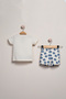 Sailboat Embroidered T-Shirt Shorts 2-Piece Set - 2