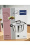 Korkmaz Esta Casserole 20x12 cm 3.7L Stainless Steel Deep Pot with Strainer Lid, Induction Base