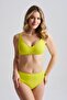 Women's Fiorella Adjustable Strap Bikini Set Neon Green - 2
