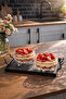 Dream Bowl 6-Piece Glass Bowl Pudding Dessert and Ice Cream Bowl Turkish Delight Bowl Candy Bowl Set Snack Bowl - 3