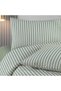Lani King Size Ranforce Duvet Cover Set Green (3 Pieces) 220X240/50X70 Green - 4