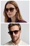 Eoh4025 C2 Leopard Acetate Unisex Sunglasses - 2