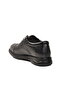 Black Genuine Leather Men's Casual Shoes - 4