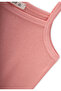 Girls' Tank Top with Double Rope Straps, Ages 2-11, Salmon - 3