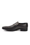 Black Genuine Leather Laceless Men's Classic Shoes - 4