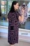 Ring Detail Viscose Dress 6Y016 - 4