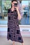 Ring Detail Viscose Dress 6Y016 - 3