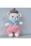 Amigurumi Knitted Teddy Bear with Hat