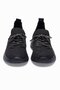 Women's Knitwear Sneakers Glitter Detailed Lightweight Comfort Sole Stone Laced Casual Sports Shoes Melia Black - 4