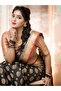 Black Banarasi Silk Saree - MAF3065 - Black - 3