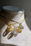 Pearl Detailed Cage Design Steel Oyster Necklace - 5