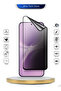 vivo V70 FE 5G 2026 Premium Nano Ceramic Privacy Full Cover Matte Flexible Clear/Black - 2