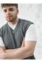 Trendlucky Easy-To-Wear Men's Sweater with Velcro Tape on the Shoulder - 2