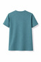 4-Pack Unisex Oversized Black Printed T-Shirts – Black, White, Gray, Petrol Green - 5