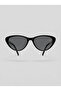 Zurich Black Metal Hinged Acetate 46 Ekartman Small Faces Sturdy Sunglasses - 6