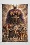One Piece Themed Wall Covering – Large Size Tapestry Wall Art Rug Pieces, Game Anime Movie Room Decor