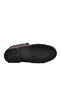 Black Men's Boots with Fleece Inside, Lace-Up and Zipper Closure - 5