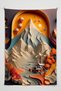 White Mountains Wall Covering – Large Size Tapestry Wall Art Rug Si, Game Anime Movie Room Decor