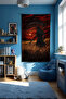 Elden Ring Death Knight Anime Wall Covering – Oversized Tapestry Room Decor High-Definition Print - 3