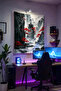Sakin Nehir Gamer Room Wall Covering – Anime & Fantasy Design, Setup Decor, Large Size - 2