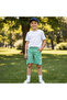 Boy's Cargo Pocket Pack of Belt Mint Shorts 100% Cotton - 2