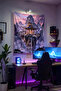 Sky City Anime Wall Cloth – Large Size Tapestry Room Decor High-Definition Printing - 2