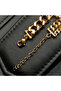 Gold-Tone Double Chain Bracelet with "S" Charm - Layered Curb Link Design - 2